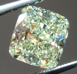 SOLD...Yellow Diamond: 2.13ct Y-Z SI2 Cushion Cut Diamond GIA R6481