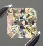 SOLD.......Loose Diamond: .28ct Fancy Light Yellow Square Brilliant diamond IF GIA R6593