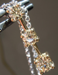 SOLD....Yellow Diamond Necklace: .90ctw W-X, Natural Light Yellow VS Round Brilliant Diamond Pendant R7310