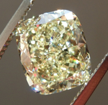 SOLD.....Loose Yellow Diamond: 2.51ct Y-Z VS1 Cushion Cut Diamond GIA R7358