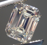 SOLD... 2.01ct S-T VS1 Emerald Cut Diamond R9063