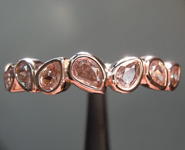 SOLD...0.50ctw Pink Pear Shape Diamond Ring R9186