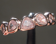 0.73ctw Pink Mixed Shape Diamond Ring R9227