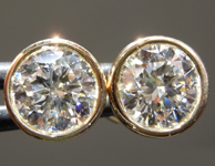 SOLD...2.09ctw E SI1 Round Brilliant Lab Grown Diamond Earrings R9624