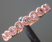 SOLD...0.37ctw Pink Purple Round Brilliant Diamond Ring R9813