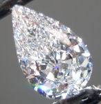 1.04ct D Internally Flawless Pear Shape Diamond R10013