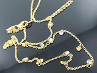 0.70ctw Fancy Colored Diamond Necklace R10092