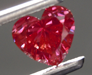 1.00ct Purplish Pink SI1 Heart Shape Lab Grown Diamond R10276
