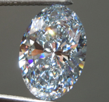 SOLD....3.52ct H (Blue) VS2 Oval Shape Lab Grown Diamond R10409