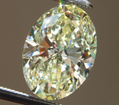 2.05ct Yellow VS2 Oval Shape Lab Grown Diamond R10433