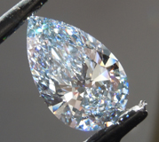 SOLD....4.41ct H (Blue) VVS2 Pear Shape Lab Grown Diamond R10576