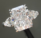 3.01ct D VS2 Radiant Cut Lab Grown Diamond Ring R10170