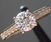 0.66ct D VS2 Round Brilliant Lab Grown Diamond Ring R9653